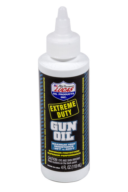 Lucas Oil Extreme Duty Gun Oil 4 Ounce (LUC10877)