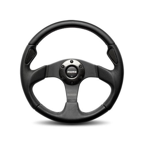 Momo Automotive Accessories Jet Steering Wheel Leath er / Airleather 350mm (JET35BK0B)