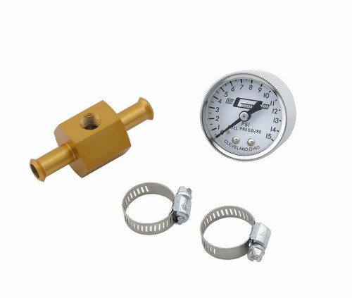 Mr. Gasket In-Line Fuel Press Gauge (1560)