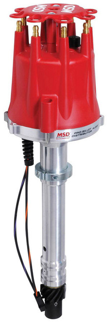 Msd Ignition Chevy V8 Billet Distribu W/Cap & Rotor (85561)
