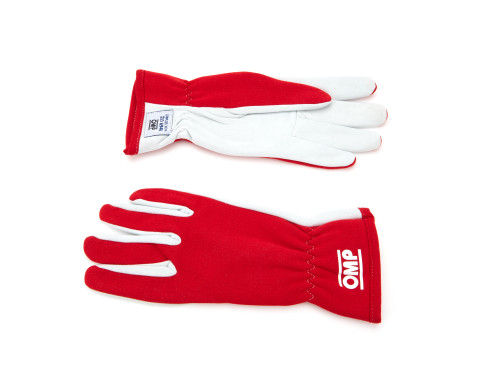 Omp Racing, Inc. Rally Gloves Red Size Small (IB0-0702-A01-061-S)