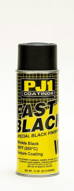 Pj1 Products Black Wrinkle Paint 350degF 11oz (16-WKL)