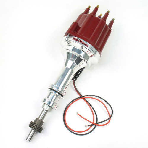 Pertronix Ignition SBF Billet Distributor w/Red Male Cap (D130811)