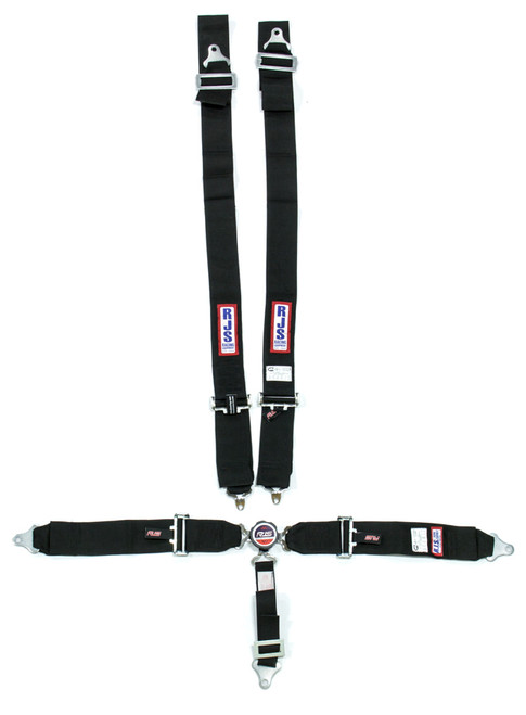 Rjs Safety 5 PT Harness System Q/R BK Ind Wrap 2inSub (1034101)