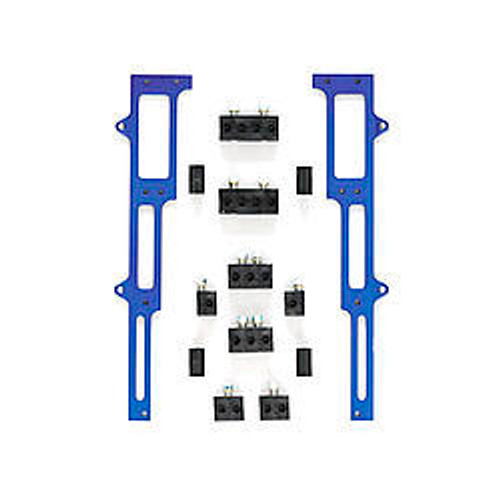 R And M Specialties Spark Plug Wire Loom SBF Blue (1105-B)