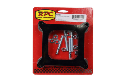Racing Power Co-packaged 1In Phenolic Carb Space r - Open (R9136)