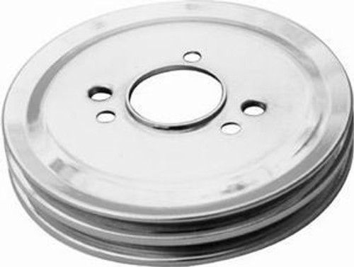 Racing Power Co-packaged BB Chevy Double Groove Crankshaft Pulley  SWP (R9816)