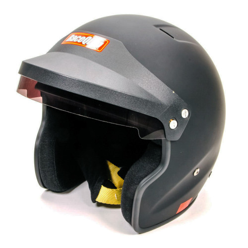 Racequip Helmet Open Face Small Black SA2020 (256002RQP)
