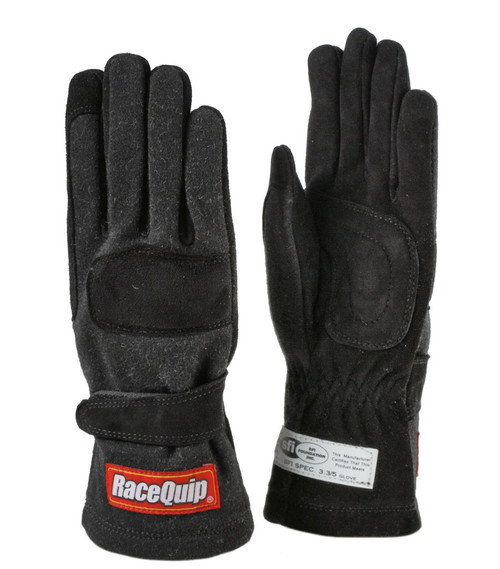 Racequip Glove Double layer Child Small Black SFI-5 Youth (3550092RQP)