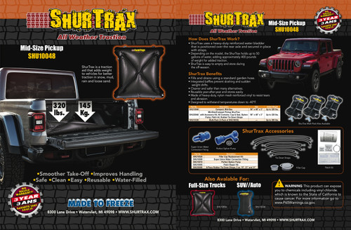 Shurtrax Mid-Size Pick-Up Sell Sheet (102)