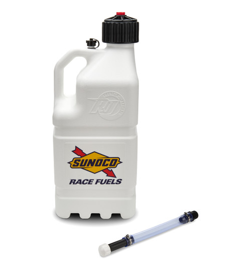 Sunoco Race Jugs White Sunoco Race Jug GEN 3 w/Filler Hose (SRJR7500WHHOSE)