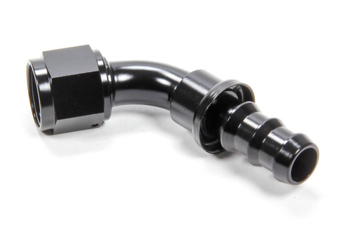 Triple X Race Components #10 60 Degree Hose End Push Lock (HF-16010BLK)