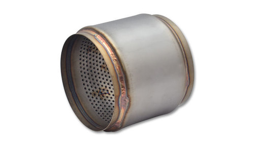 Vibrant Performance Muffler 5in Inlet/Outlet Stainless (17995)