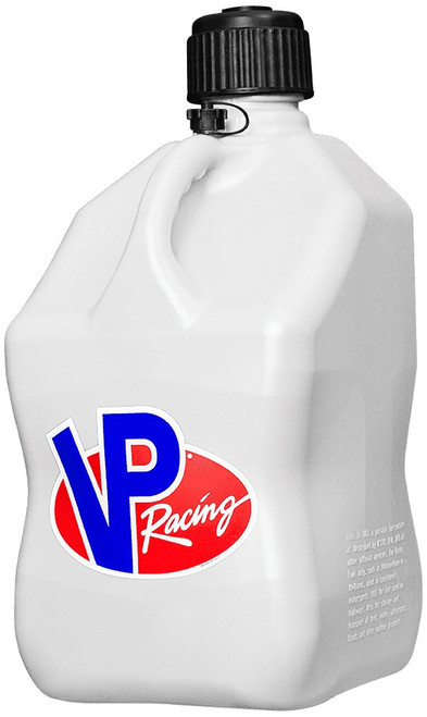Vp Racing Motorsports Jug 5.5 Gal White Square (3522-CA)