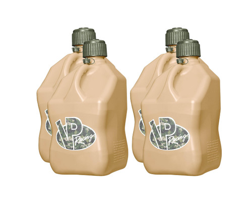 Vp Racing Motorsports Jug 5.5 Gal Tan Square (Case 4) (4042-CA-CASE)