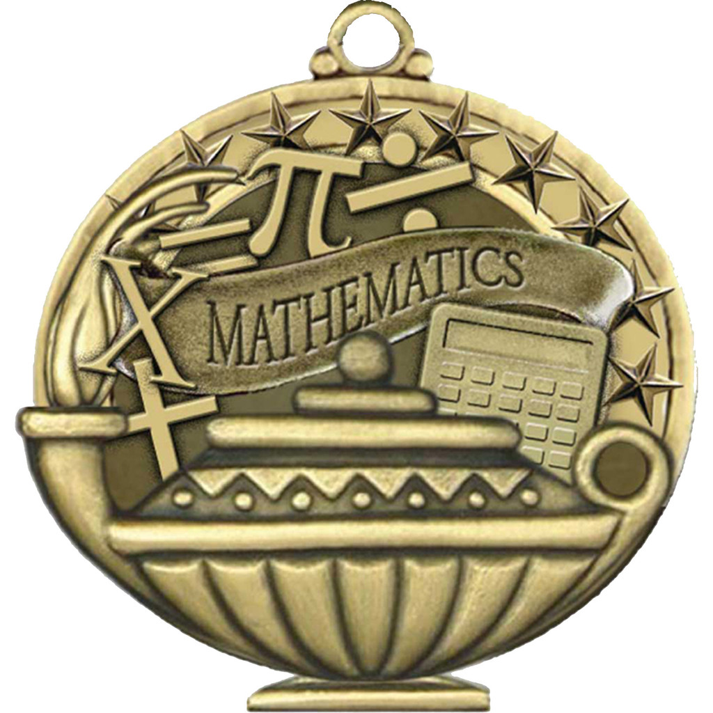 Stock Academic Medals: Math:Math