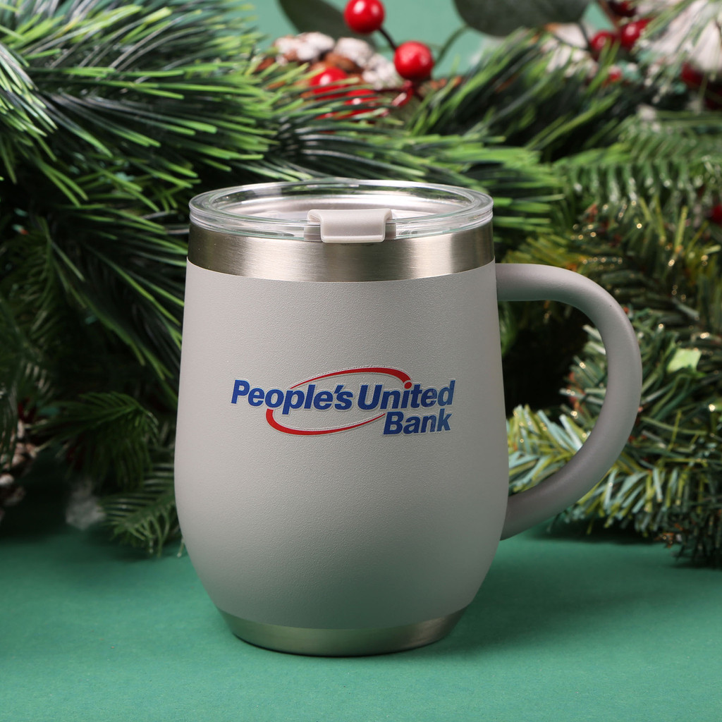 12 oz  Stemless Tumbler With Handle