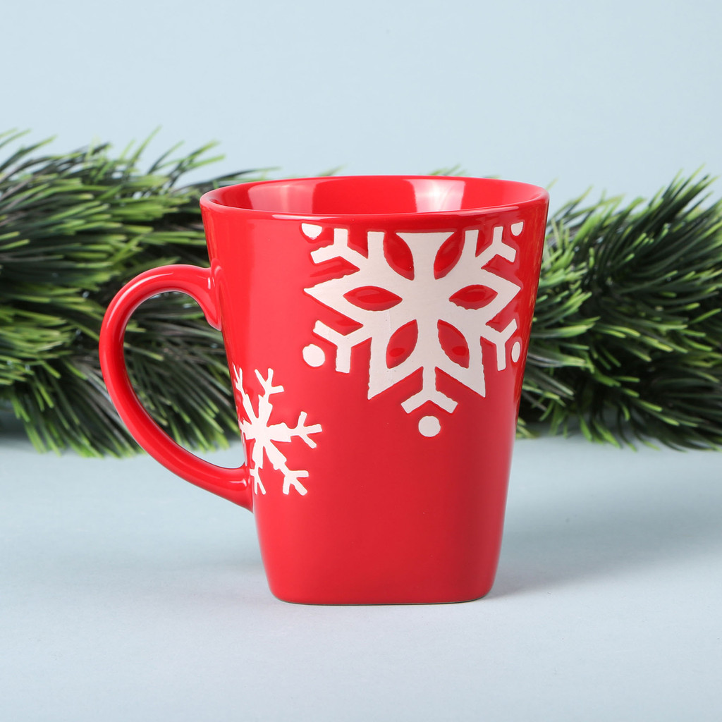 Vinter 350 Ml. (12 Fl. Oz.) Snowflake Mug