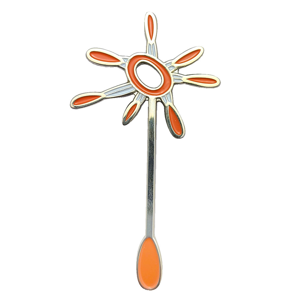Die Cast Zinc Soft Enamel Lapel Pin: 1.5":1.5"