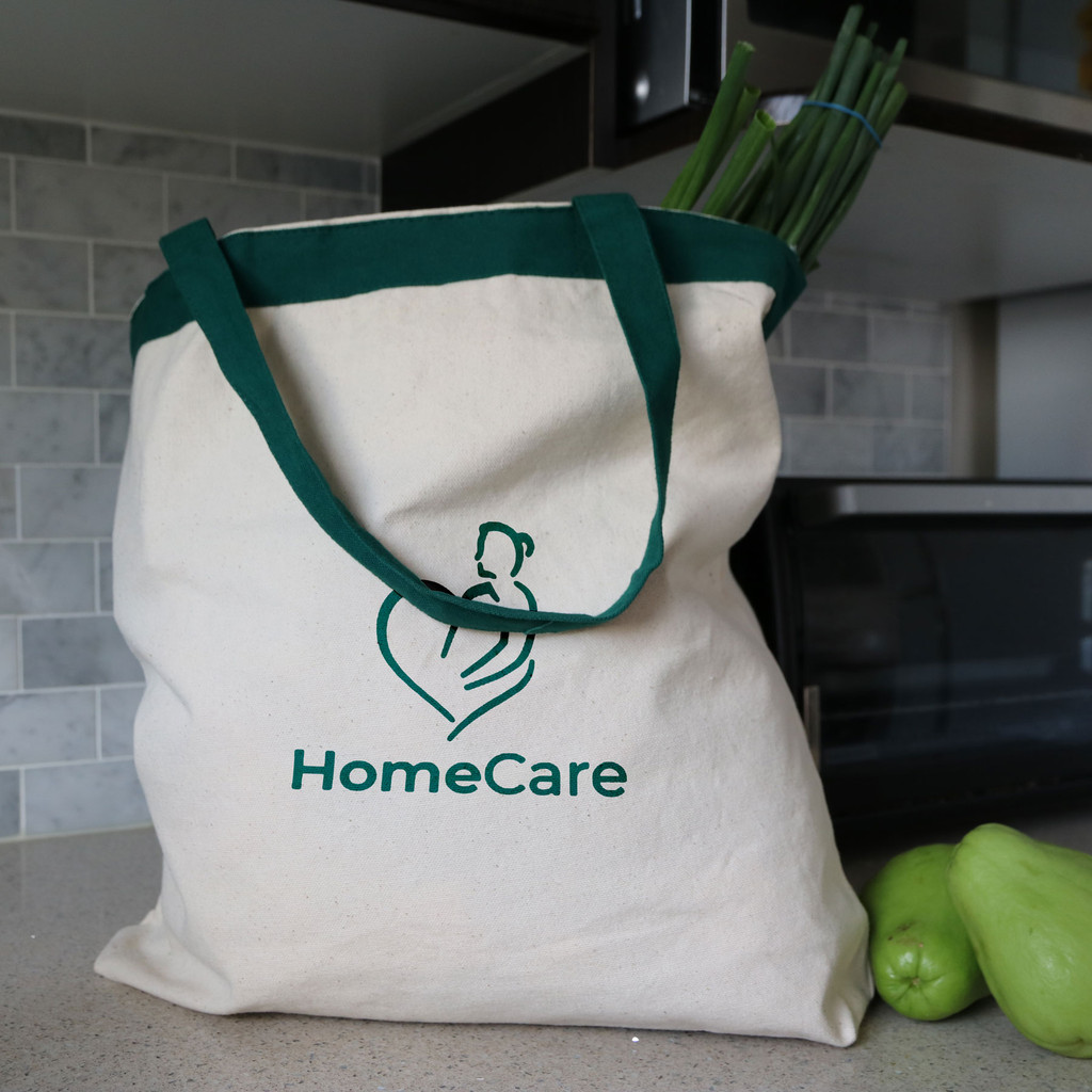 12 Oz Cotton Canvas Tote Bag: 17.5" W X 16" H:17.5" W x 16" H