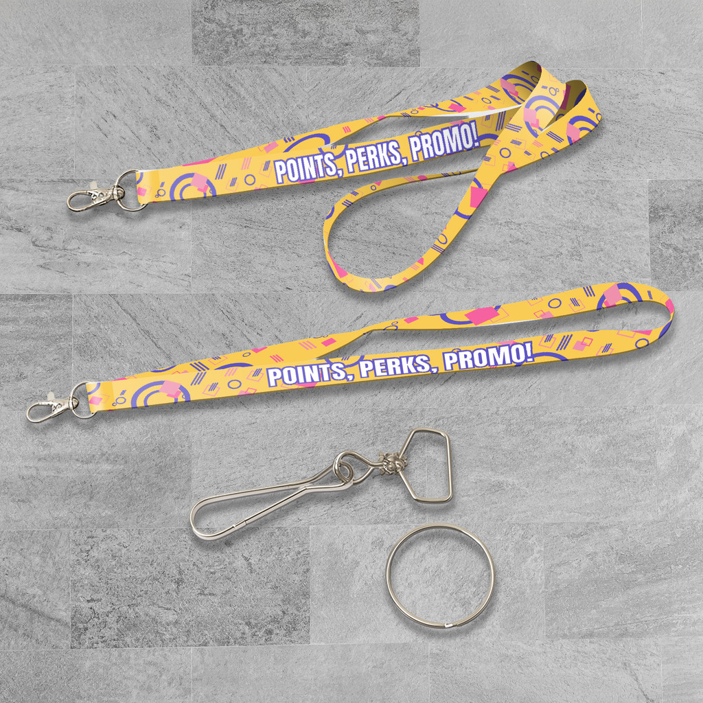 E-Z Import™ 0.75” W Sublimated Lanyard