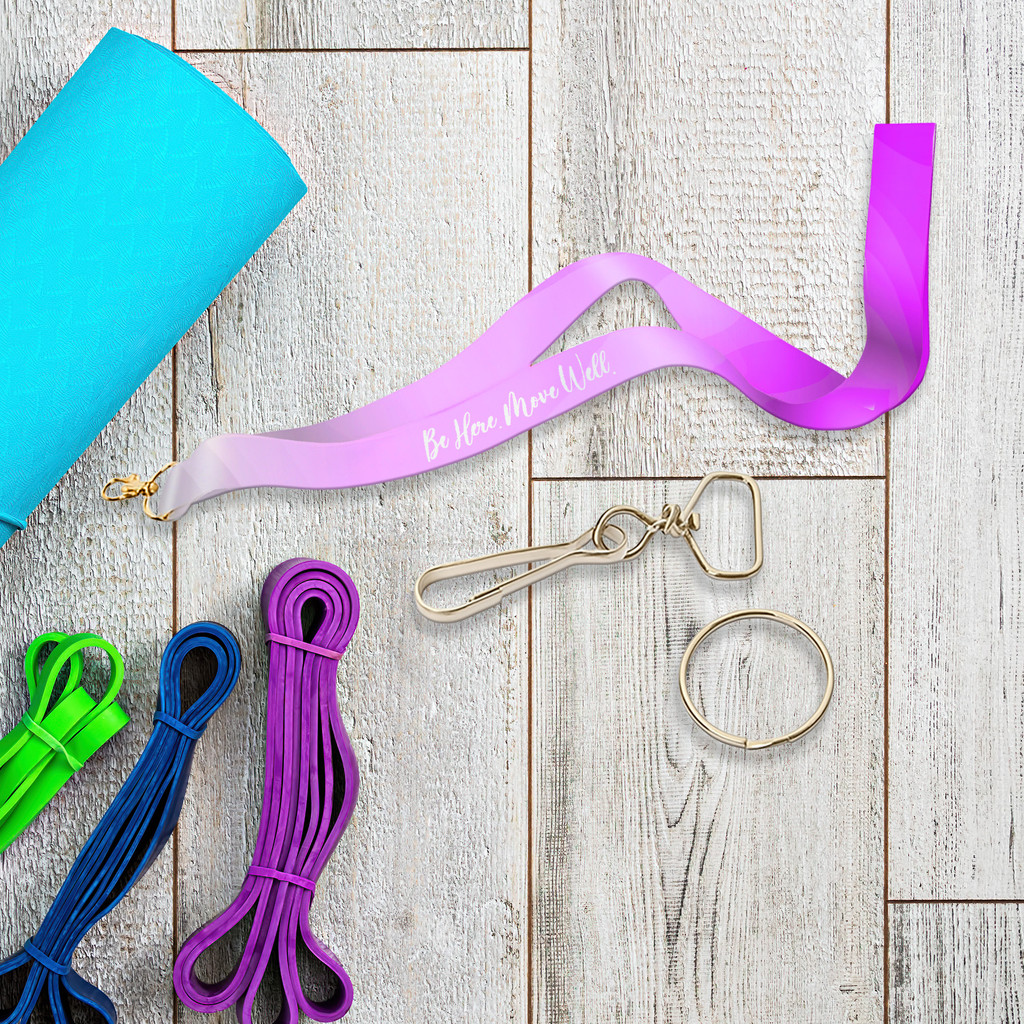 E-Z Import™ 1” W Sublimated Lanyard