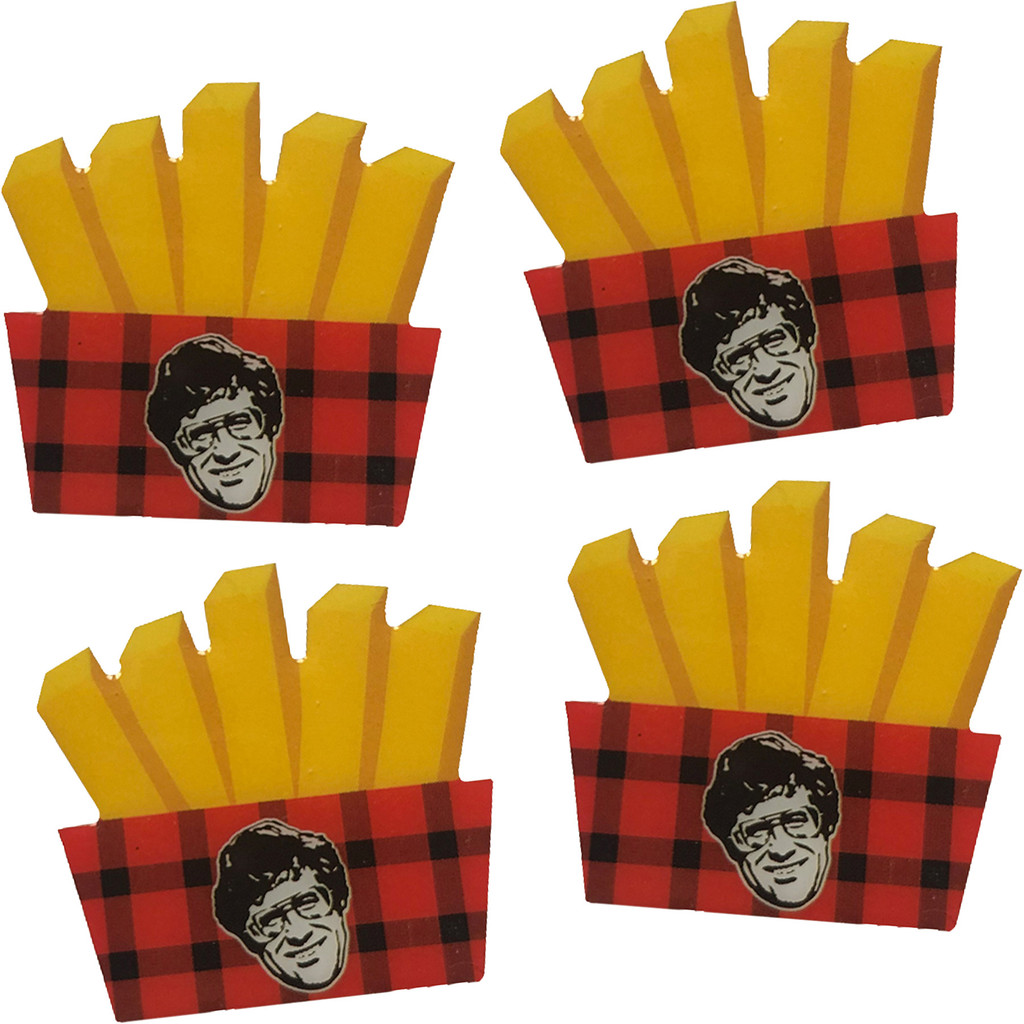 Offset & Screen Printed Lapel Pins: 1" W X 1" H:1" W x 1" H