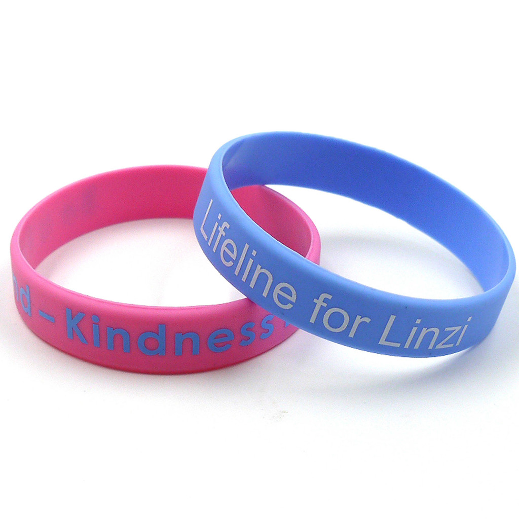 Printed Silicone Bracelets: 12Mm:12mm