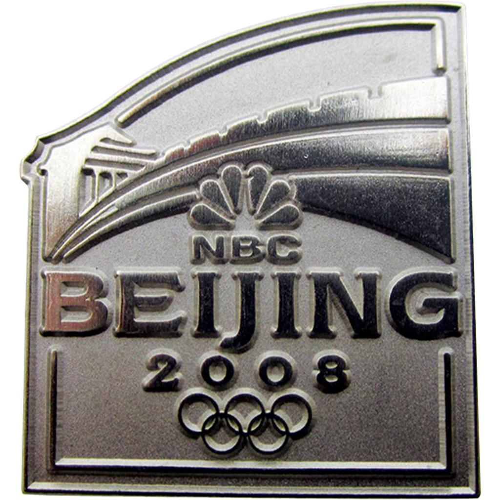 Diestruck Sandblasted Lapel Pins: Copper/Brass 1 1/2" W X 1 :Copper/Brass 1 1/2" W x 1 1/2" H