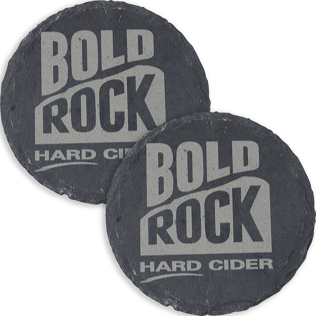 Custom Slate Coaster: 2 Piece Set Round:2 Piece Set Round