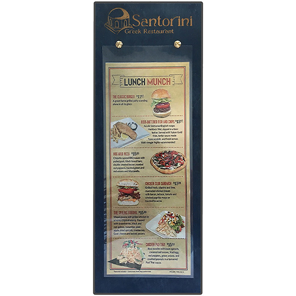 Wood Menu Board