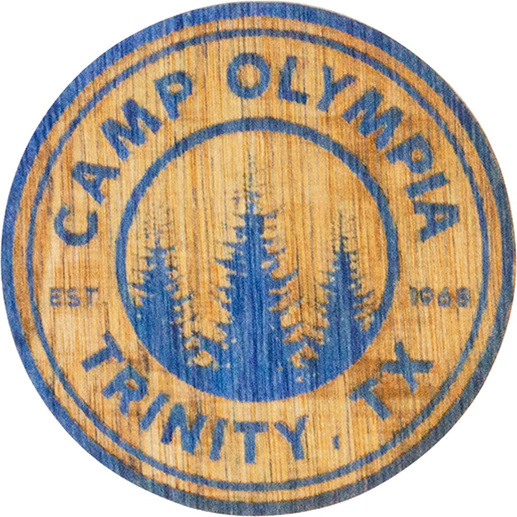 Wood Stickers: 3" W X 3" H:3" W x 3" H