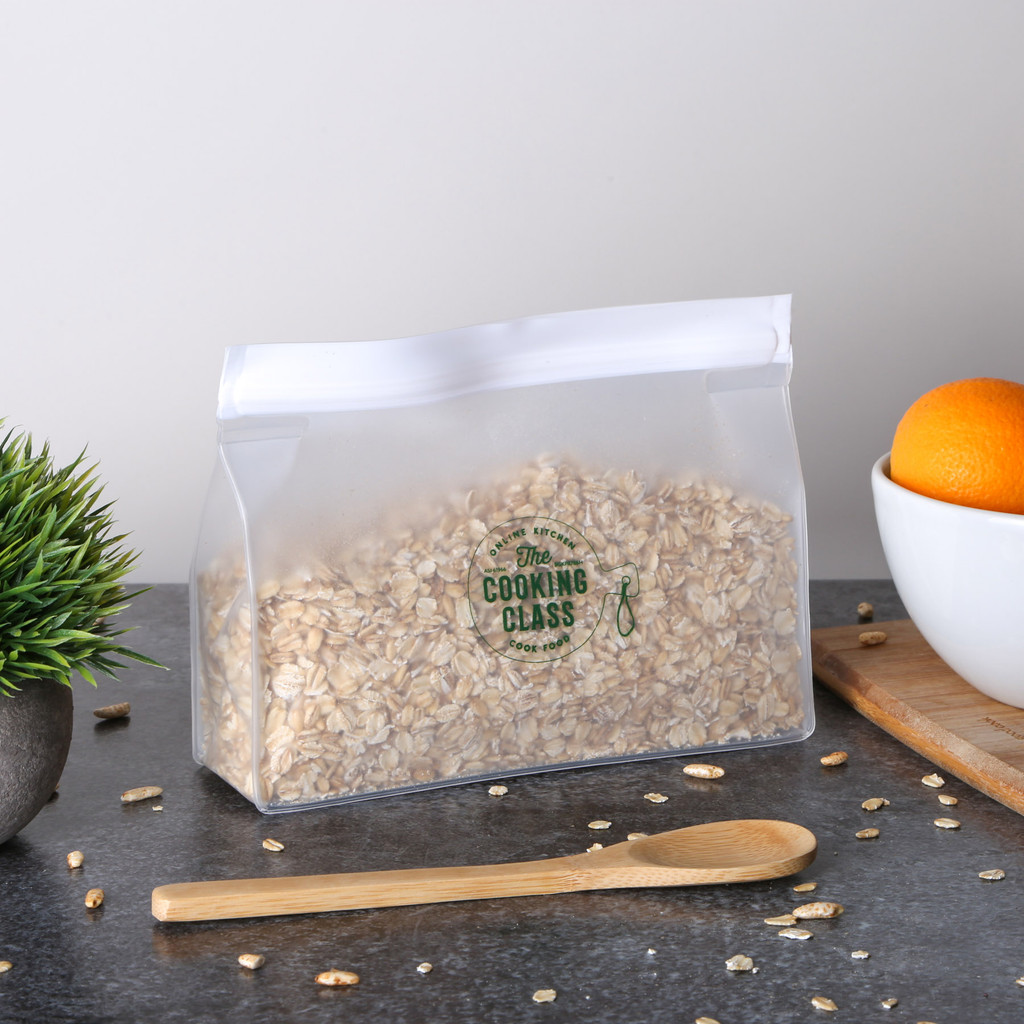 SlipZip Horizontal Gusseted Reusable Storage Bag