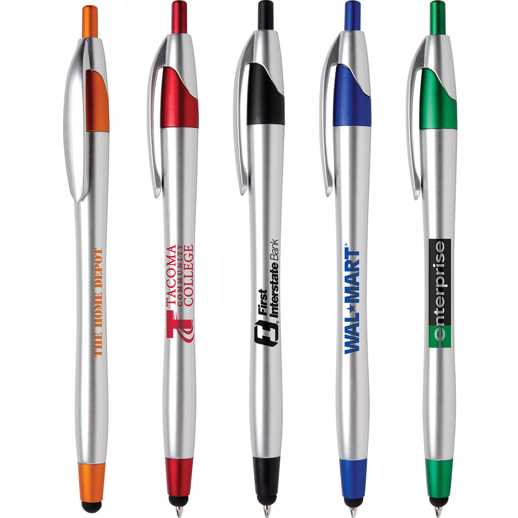 Javalina® Chrome Stylus Pen (Pat #D709,949)