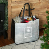 Extra Large Laminated Shopping Tote