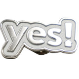 Diestruck Sandblasted Lapel Pins: Iron 1 1/4" W X 1 1/4" H:Iron 1 1/4" W x 1 1/4" H