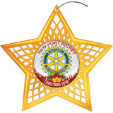 Digistock Ornaments: Gold Star:Gold Star