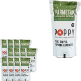 Poppy Handcrafted Popcorn Parmesan & Black Pepper: Market Bag Poppy Handcrafted Popcorn Parmesan & Black Pepper: Market Bag