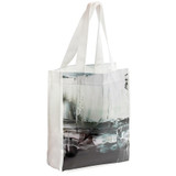 Laminated Non Woven Sublimated Tote Bag: 8" X 10" X 4":8" x 10" x 4"