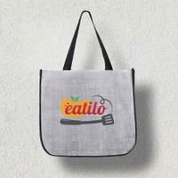 Extra Large Laminated Shopping Tote