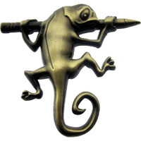 Diestruck Antiqued Lapel Pins: 1" W X 1" H:1" W x 1" H