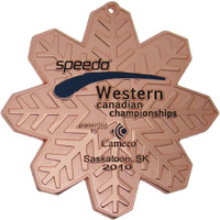 Diestruck Sandblasted Medals: 2" Dia:2" DIA