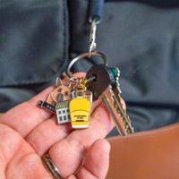 Diestruck Charm Keychain: 4 Charms:4 Charms
