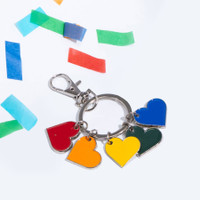 Diestruck Charm Keychain: 5 Charms:5 Charms