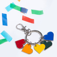 Diestruck 5-Charm Keychain