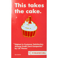 Diestruck Soft Enamel Lapel Pins: 1" W X 1" H:1" W x 1" H