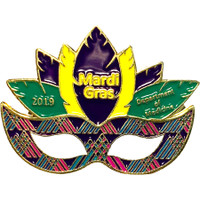 Diestruck Soft Enamel Lapel Pins - 1 1/2" W x 1 1/2" H