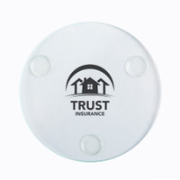 Round Glass Coasters: Single:Single