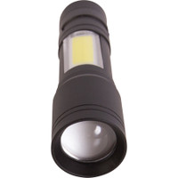 1AA 3 Watt and COB Tactical Aluminum Flashlight