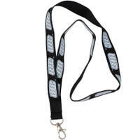 Silkscreened Flat Polyester Lanyard: 3/4" W X 36" L:3/4" W x 36" L